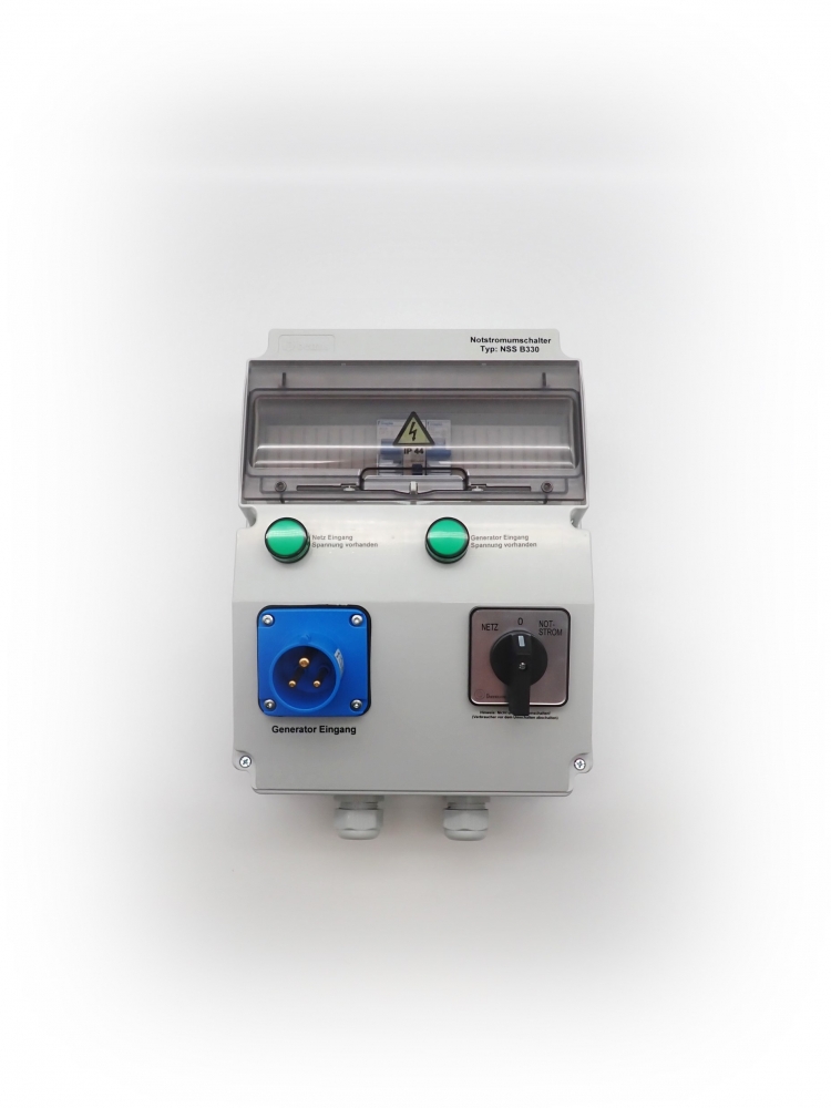 Bild 1 von Emergency Power Switch / Mains Switch for Generator  / (Type NSS B) NSS B 330
