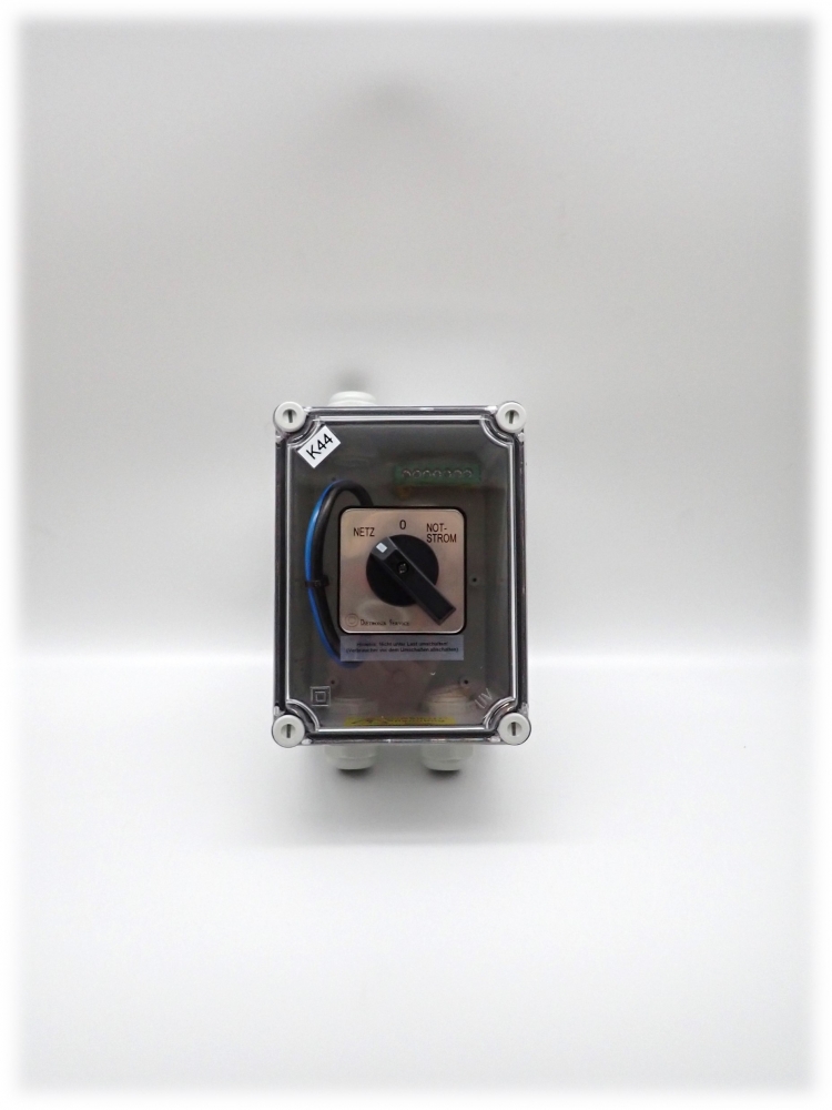 Bild 1 von Emergency Power Switch / Mains Switch for Generator  / (Type NSS K) NSS K44