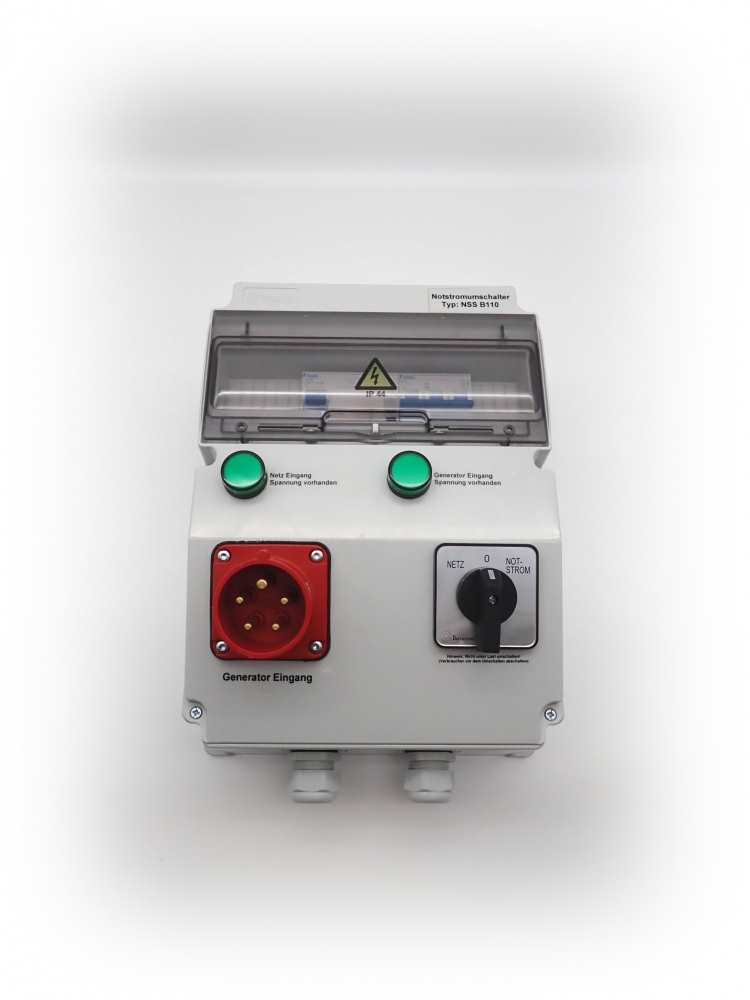 Bild 1 von Emergency Power Switch / Mains Switch for Generator  / (Type NSS B) NSS B 110